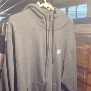 Nike Men's Gray Hoodie